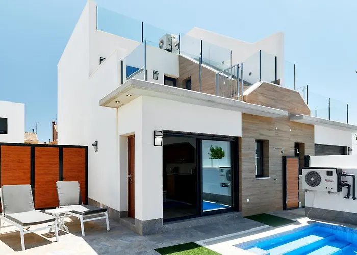 Top Villa 5-8P-6 Beds-Swimming Pool With Jacuzzi Pilar de la Horadada photo