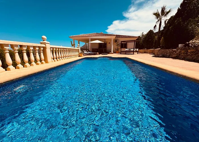 Denia Dream Seaview Golf, Tennis & Beach Villa Muntanya la Sella photo