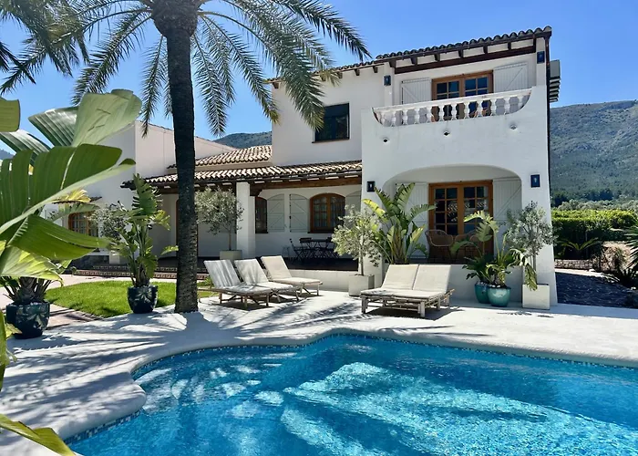 Villa Enri Piscina Bbq Jacuzzi Casita Opcional Parcent foto