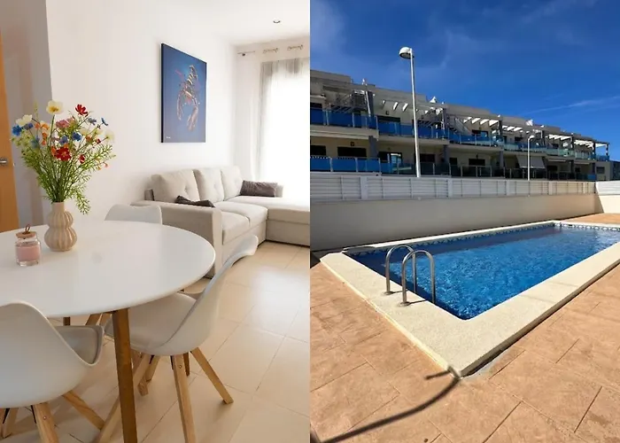 Ground Floor Apartment On The Seafront With Pool Vinarós foto