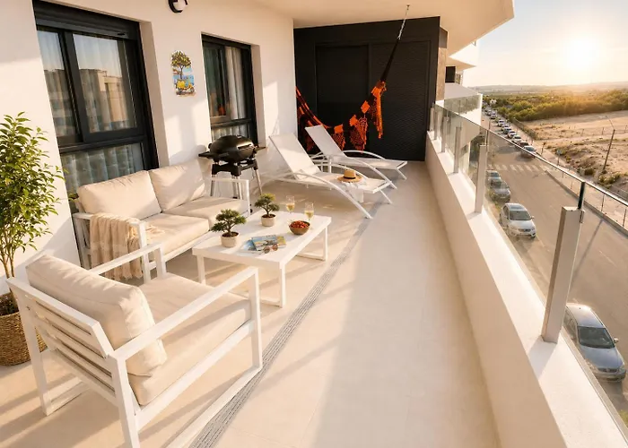 Modern Apartment With Large Sunny Terrace & Pool Costa Blanca San Miguel De Salinas photo